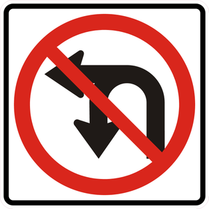 R3-18-Movement Prohibition Sign - Municipal Supply & Sign Co.