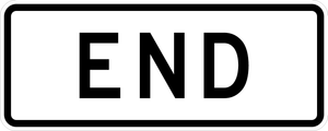 R3-9dP-END Sign