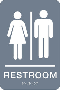 Unisex Restroom Sign