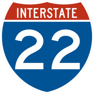 M1-1-Interstate Route Sign (1 or 2 digits) - Municipal Supply & Sign Co.