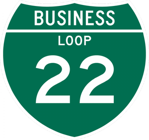 M1-2-Off-Interstate Route Sign (1 or 2 digits) - Municipal Supply & Sign Co.