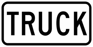 M4-4-Truck Sign - Municipal Supply & Sign Co.