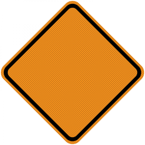 WO-R-Mesh construction zone signs - Municipal Supply & Sign Co.