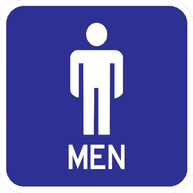Men Sign - Municipal Supply & Sign Co.