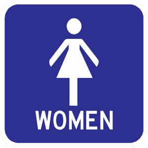 Women Sign - Municipal Supply & Sign Co.