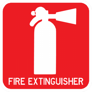 Fire Extinguisher Sign - Municipal Supply & Sign Co.