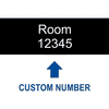 Custom Room Number Sign - Municipal Supply & Sign Co.
