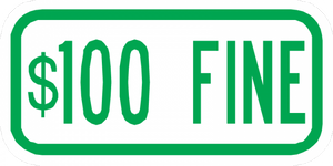 PS-53-$XX Fine Sign - Municipal Supply & Sign Co.