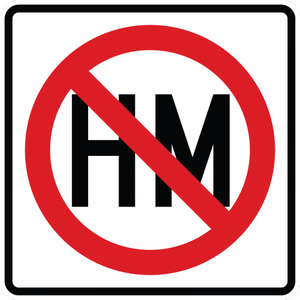 R14-3-Hazardous Material Sign - Municipal Supply & Sign Co.
