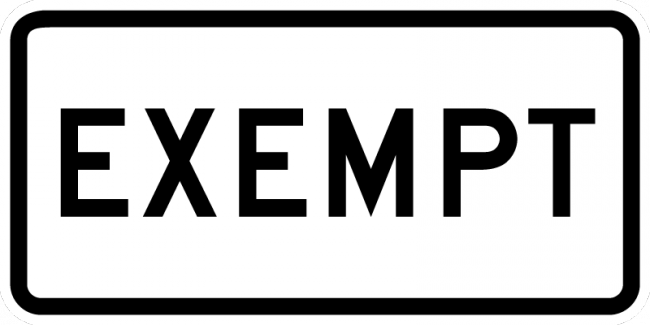 R15-3p-Exempt (plaque) - Municipal Supply & Sign Co.