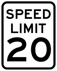 SR2-1-Speed Limit Sign (School Use) - Municipal Supply & Sign Co.