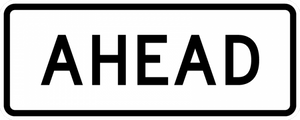 R3-17aP-Ahead Sign - Municipal Supply & Sign Co.