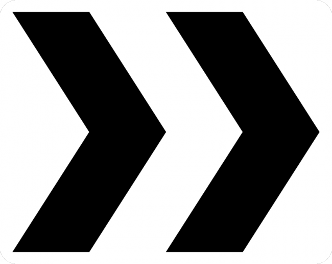 R6-4-Roundabout Directional(2 chevrons) Sign - Municipal Supply & Sign Co.