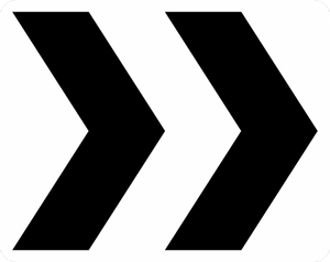 R6-4-Roundabout Directional(2 chevrons) Sign - Municipal Supply & Sign Co.