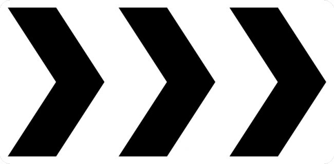 R6-4a-Roundabout Directional(3 chevrons) Sign - Municipal Supply & Sign Co.