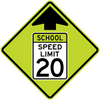 S4-5-Reduced School Speed Limit Ahead Sign - Municipal Supply & Sign Co.
