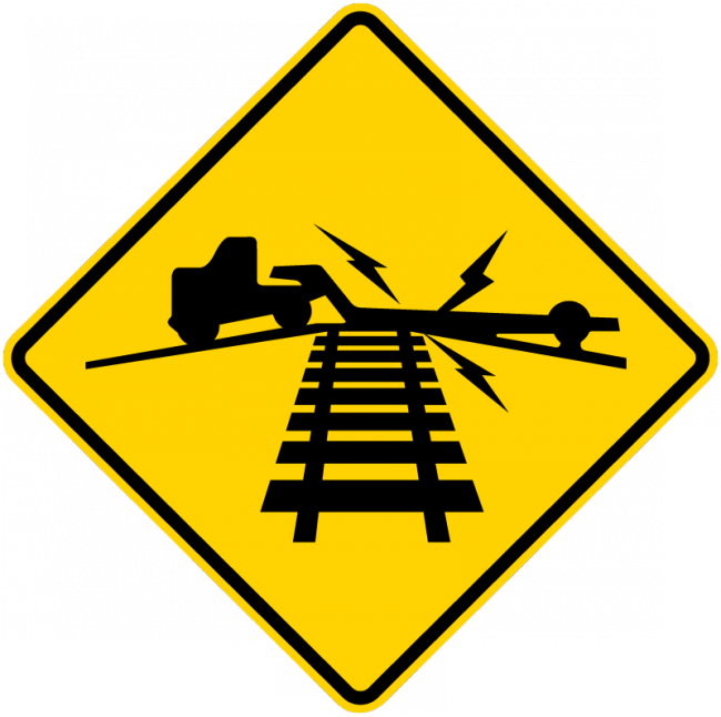 W10-5-Low Ground Clearance Sign - Municipal Supply & Sign Co.