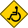 W11-9 - Handicapped Sign - Municipal Supply & Sign Co.