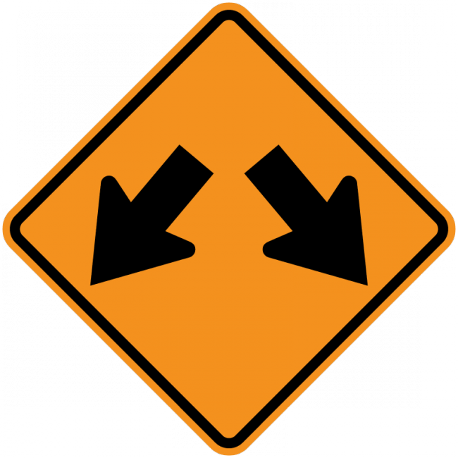 CW12-1-Double Arrow - Municipal Supply & Sign Co.