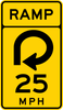 W13-7-Advisory Exit or Ramp Speed - Municipal Supply & Sign Co.