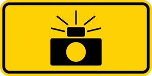 W16-10P-Photo Enforced(symbol plaque) - Municipal Supply & Sign Co.