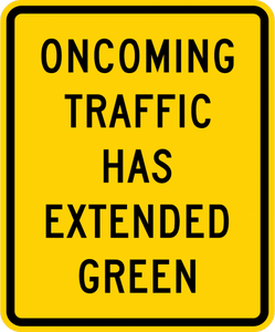 W25-1-Traffic Signal ExtendedGreen - Municipal Supply & Sign Co.