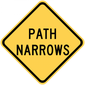 W5-4a-Path Narrows - Municipal Supply & Sign Co.