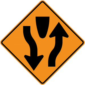 CW6-1-Divided Highway - Municipal Supply & Sign Co.