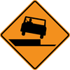 CW8-17-Shoulder Drop Off (symbol) - Municipal Supply & Sign Co.