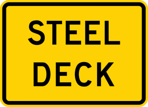 W8-5bP-Road Condition Sign (plaques) - Municipal Supply & Sign Co.
