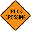 CW8-6-Truck Crossing - Municipal Supply & Sign Co.