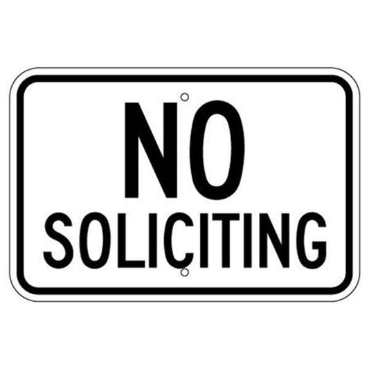 Do “No Soliciting” Signs Really Work? How Effective Are They? - Municipal Supply & Sign Co.