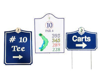 Golf Course and Country Club Signage For Sale