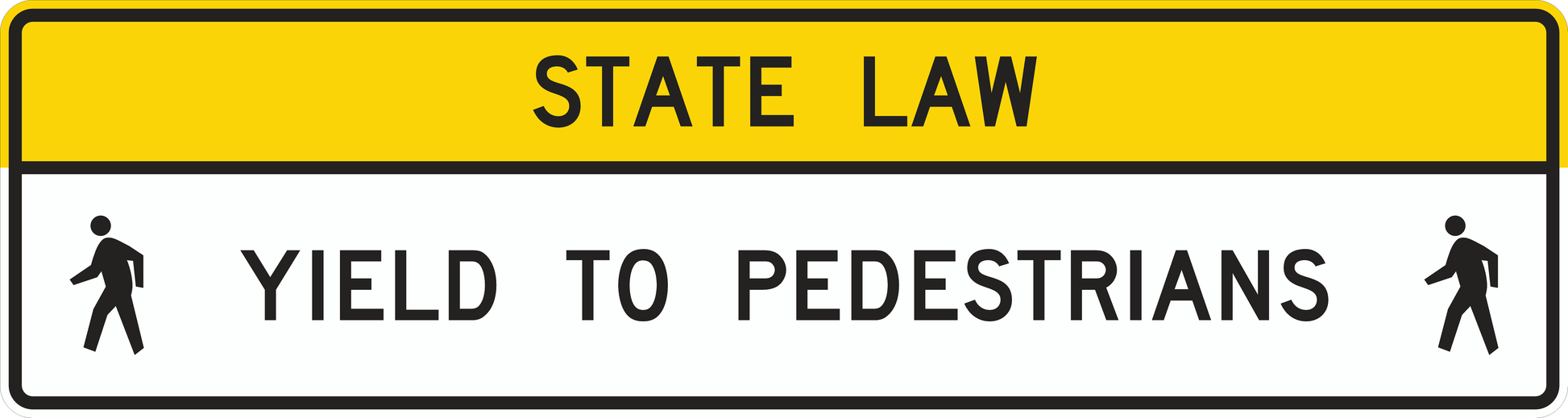 R1-9-Overhead Ped Crossing Sign - Municipal Supply & Sign Co.