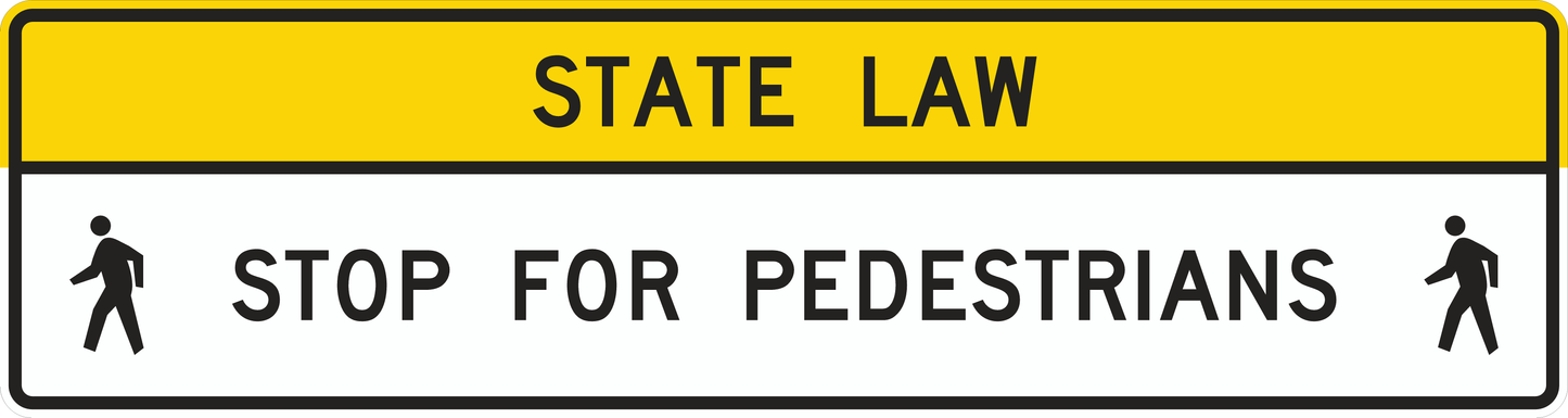 R1-9a-Overhead Ped Crossing Sign - Municipal Supply & Sign Co.
