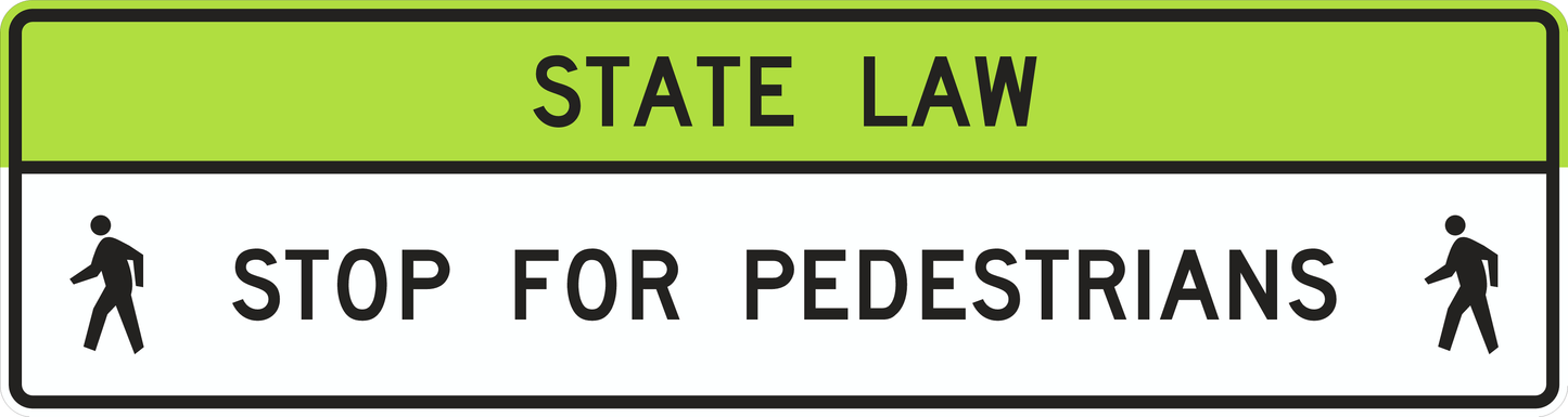 R1-9a-Overhead Ped Crossing Sign - Municipal Supply & Sign Co.