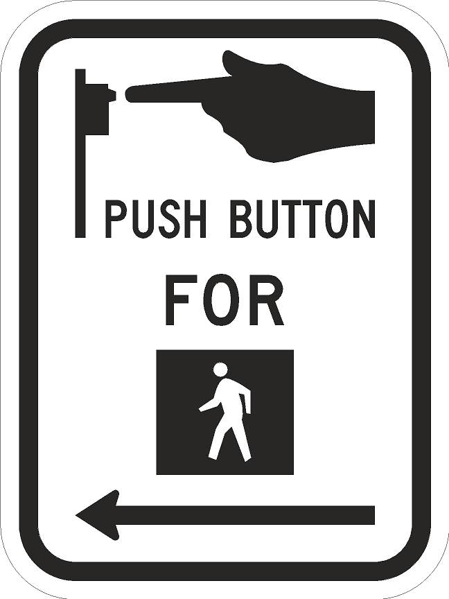 R10-3-Pedestrian Signs and Plaques - Municipal Supply & Sign Co.