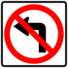 R3-2-No Left Turn Sign