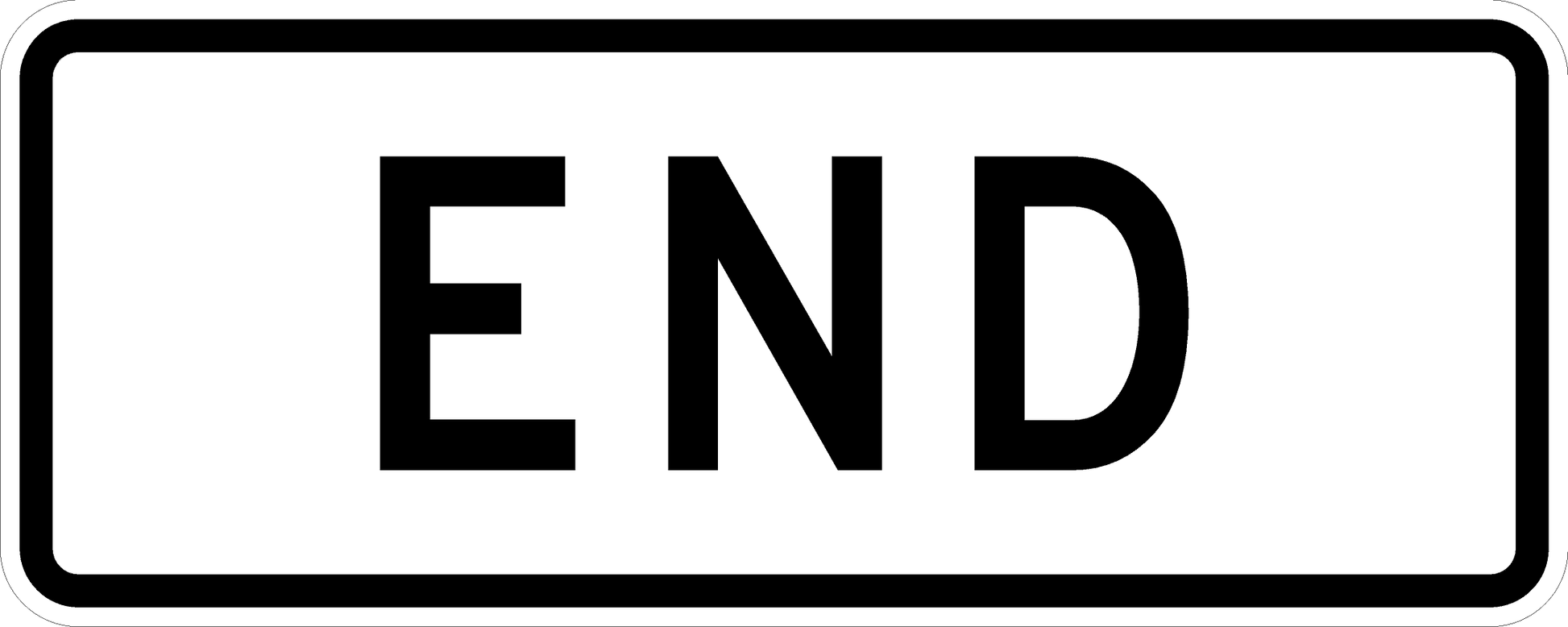 R3-9dP-END Sign - Municipal Supply & Sign Co.