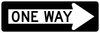 R6-1-One Way Sign - Municipal Supply & Sign Co.