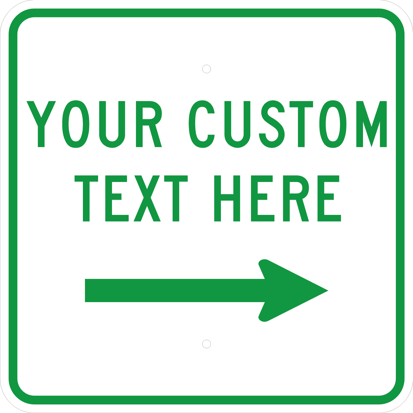 Add Your Own Custom Design to This Sign