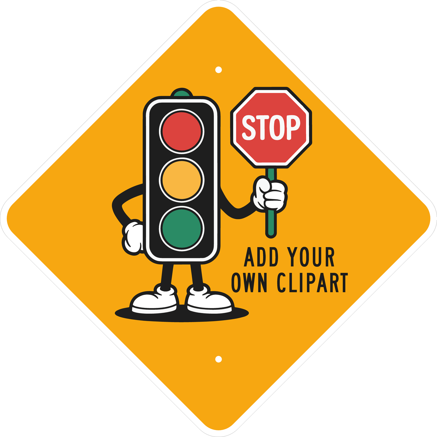 Add Your Own Custom Design to This Sign