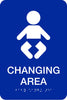 ADA Baby Changing Area Sign