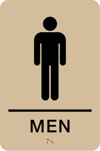 Men's Restroom Sign