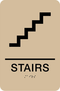 ADA Stairs Sign