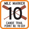 Canoe Trail Sign - Municipal Supply & Sign Co.