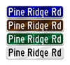 Custom Street Name Plate - Municipal Supply & Sign Co.