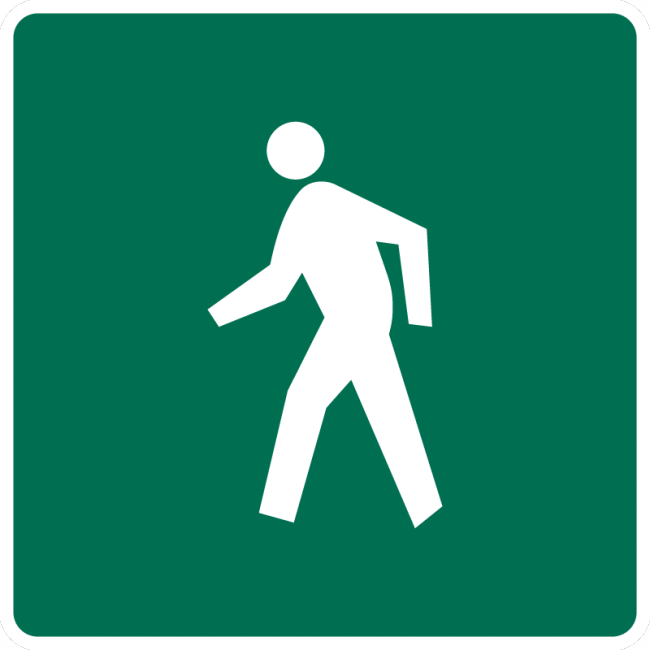 D11-2-Pedestrians Permitted - Municipal Supply & Sign Co.