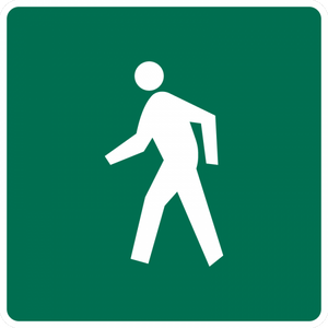 D11-2-Pedestrians Permitted - Municipal Supply & Sign Co.