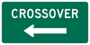 D13-1-Crossover Sign - Municipal Supply & Sign Co.